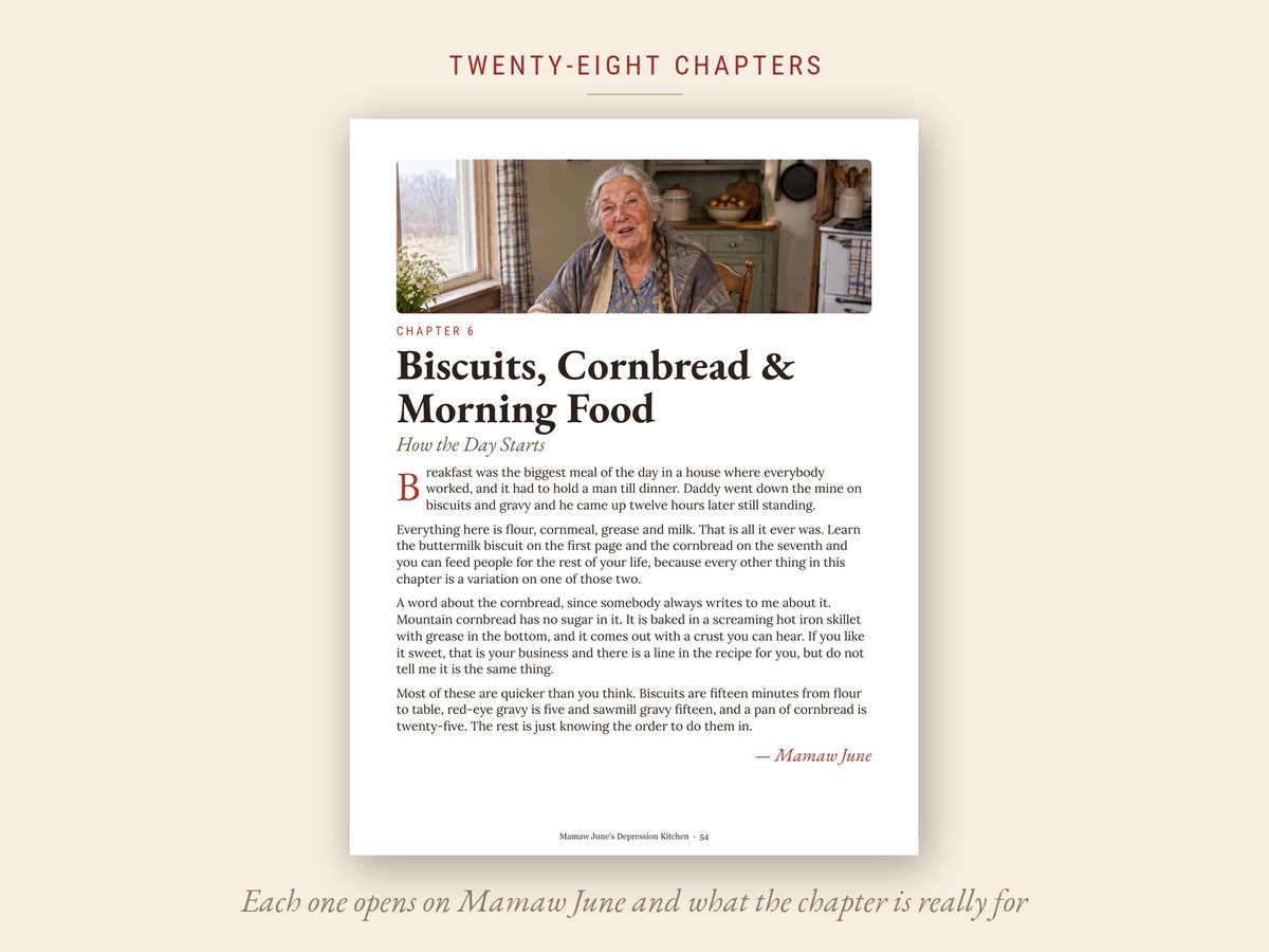 The opening page of a chapter
